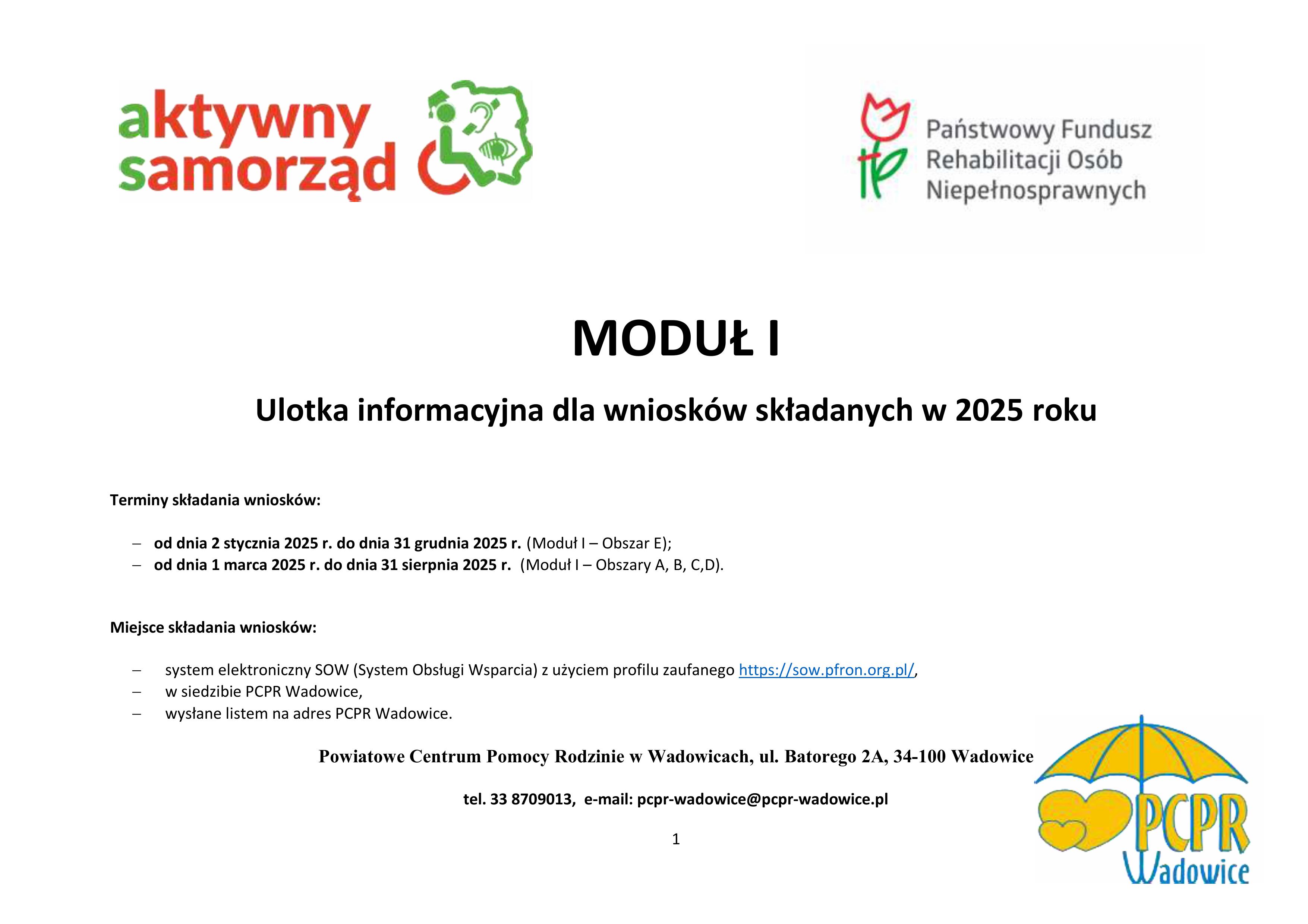 Ulotka Informacyjna Modu I obrazy 0